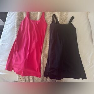 Old Navy Active Black Powersoft Active Dresses (2)